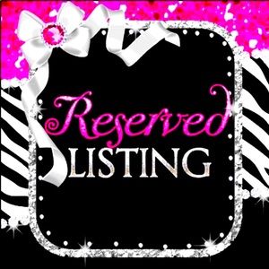 🛑 RESERVED LISTING!! 🛑 For @Zamifilippi ONLY.